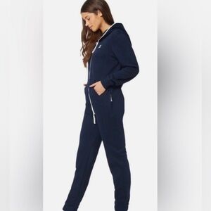 Onepiece Norwegian Original Dark Blue Hooded Jumpsuit